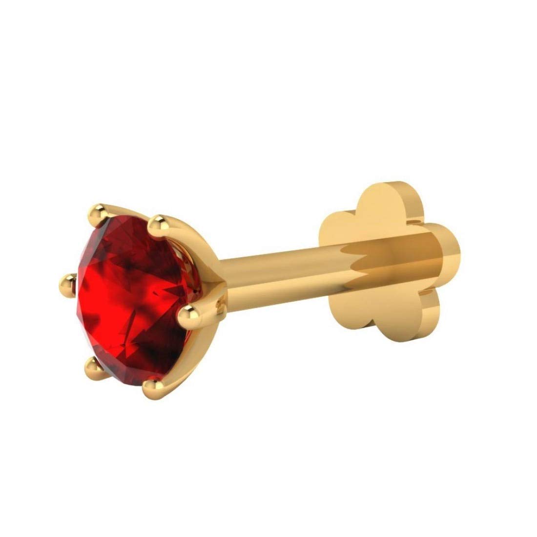 nose pin gold