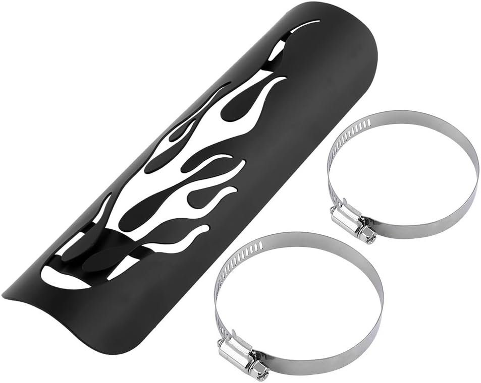 Protection Thermique En Fibre De Carbone Pour Pot D'échappement - Compatible Honda X-ADV 750 - Anti-brûlure, Anti-chocs