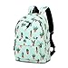 Teecho Waterproof Cute Backpack for Girl Casual Women Laptop Backpack Cactus