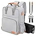 Diaper Bag, FIREEGG Multi-Function Nappy Bags Made of Waterproof & Dirt-Resistant Oxford Clothes, Backpack for Baby Care with Shoulder Strap & Large Capacity, Lightweight, Durable and Stylish, Gray