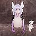 Kanna Wig Cosplay Dragon Maid Long Hair Cosplay Costume Accessories Honor