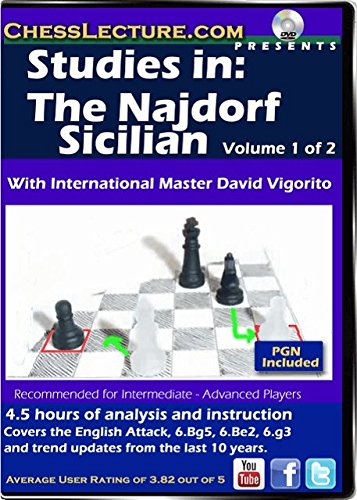 Chess Lecture Studies in: The Najdorf Sicilian - 2 DVDs Volume 130