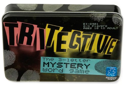 Educational Insights Tri-Tective - The 3-Letter Mystery Word Game