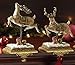 Roman Joseph Studio Reindeer Christmas Stocking Holders Set of 2