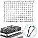 GROWNEER 4'x6' Bungee Cargo Net Heavy Duty Truck Bed Net Stretches to 8'x12'' Bungee Cord Tie-Down Net for Rooftop Cargo Carrier with 20 Hooks Small 5