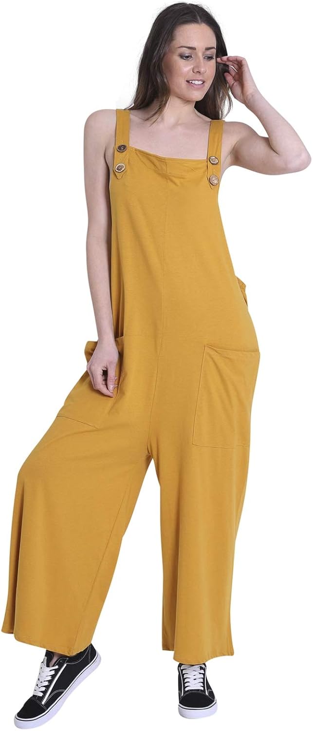 ladies cotton dungarees uk