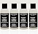 White Moss Shampoo Travel Bottles Set of 4 - Hotel Ammenity Collection.