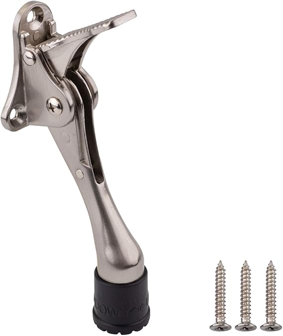 AmazonBasics – Türstopper, freihändig mit dem Fuß bedienbar, 10 cm