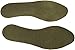 Wool Flat Shoe Insert for Sandals & Sockless Shoes, Comfortable Shoe Insoles with Sweat-Absorbent Natural Fiber & Non-Slip Silicone Grip, Narrow-Cut Shoe Inserts for Women, Brown, Size 37 - SoxsolS