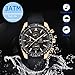 BENYAR Mens Watch Quartz Wrist Watches for Men Fashion Waterproof Casual Business Sports Silicone Chronograph Men Watch