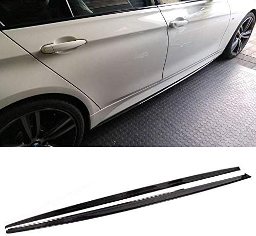 通販人気 車のサイドスカート に適合bmw 3シリーズ3i 328i 335i F30 Mスポーツバンパー12 16カーボンファイバーサイドスカートボディトリム 正規品販売