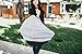 Baby Car Seat Cover Canopy and Nursing Cover Multi-Use Stretchy 3 in 1 Gift 