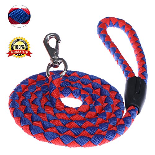 Dog rope leash dog leash for small medium large pets premium qual…