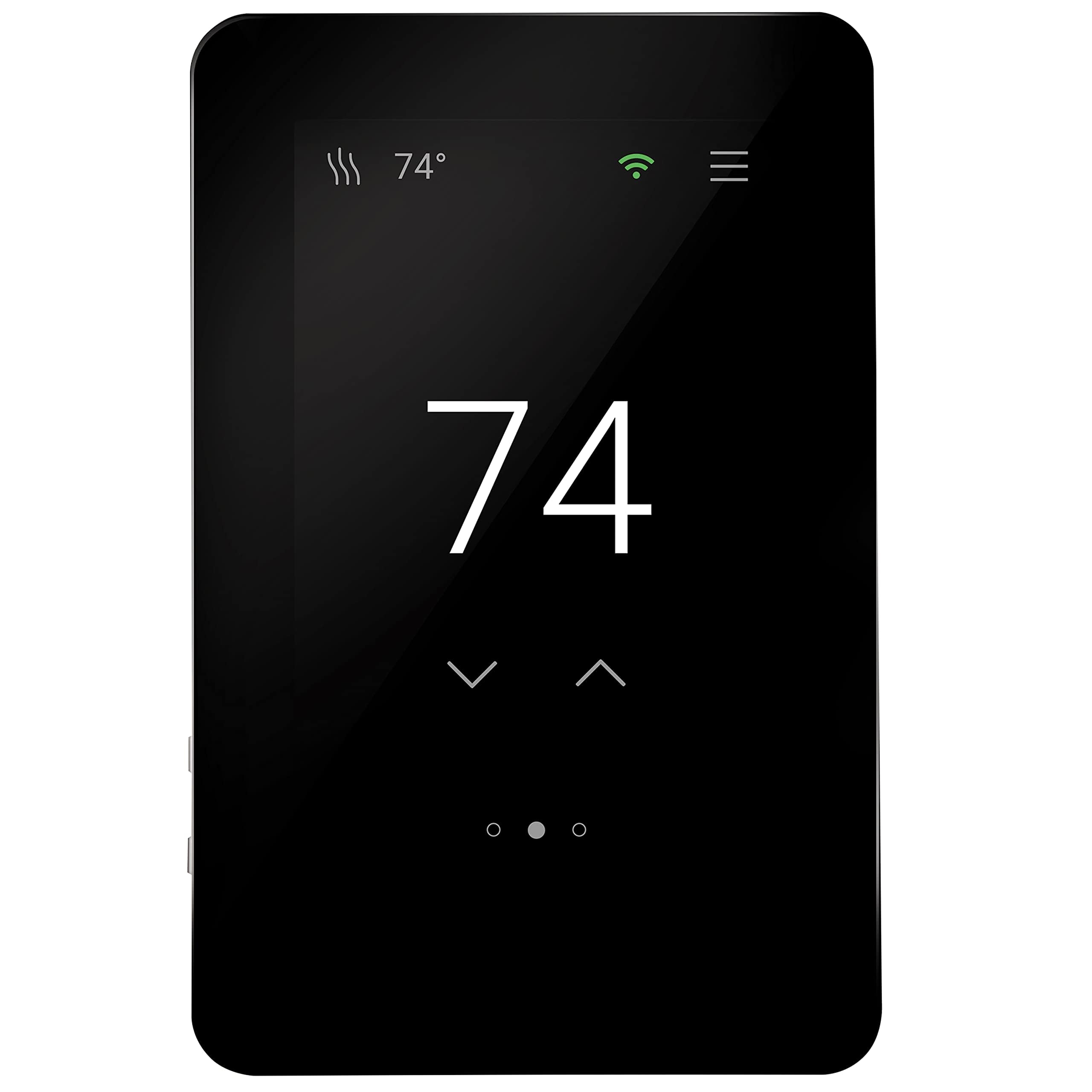 Photo 1 of SunTouch SunStat ConnectPlus Touchscreen Programmable Smart Voice-Activated Wi-Fi Thermostat for Electric Floor Heating Systems, 4.3" Screen, Floor and Air Sensing Control, Remote Access
