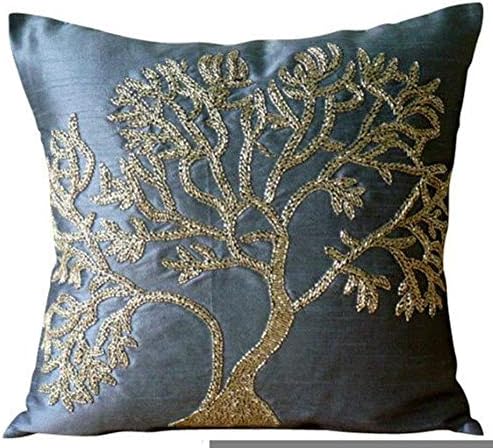 Amazon Com The Homecentric Decorative Blue Designer Pillowcases