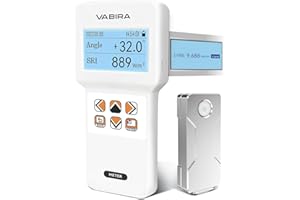 VABIRA VBR-SOL Solar Irradiance Meter Daily Solor Radiantion Energy Record, Measure Panel Inclination