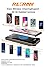 Wireless Portable Charger 25000mAh Power Bank with Digital Display LCD Screen Battery Pack with Three Outputs&Dual Inputs Huge Capacity Backup Battery Compatible Android Phones,Tablet and More