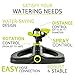 Lawn Sprinkler - Best Water Sprinklers For Garden with Up To 5,800 sq ft Large Coverage - Adjustable, Rotating, Pulsating Head Fits Any Yard Shape & Saves You Money! - Easy To Install and Connect Hose