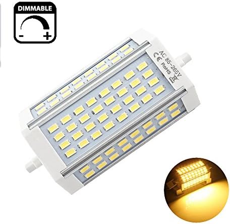 BAILIDA Dimmable LED R7S Light Bulb Double Ended J118 Type 30W 120V Warm White 200W Halogen Replacement Bulb (Warm white)