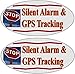 Blue Blinking Flashing LED Auto Theft Deterrent Fake Car Antitheft Alarm System Flash Blink, AAA Battery Box Can Be Hidden So Only The Light Shows, On/Off Switch, 2 Window Warning Decals