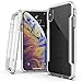 X-Doria Defense Clear, Compatible with Apple iPhone Xs Max - Military Grade Drop Protection, Shock Protection, Clear Protective Case for iPhone Xs Max, 6.5 Inch Screen White