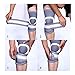 Knee Braces - Compression Knee Support Brace with Adjustable Straps Elastic Bandage for Running, Jogging, Sports, Joint Pain Relief, Arthritis and Injury Recovery (L(Single 20