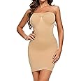 JOYSHAPER Strapless Shapewear Slip for Under Dresses Tummy Control Womems Full Slip Body Shaper Seamless