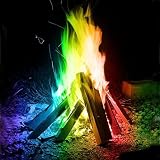 Mystical Fire Set of 10 Multicoloured Flame Packs - 12x5x10 cm view 2
