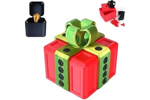 The Prank Box, Annoying Gift Box with Screws, Surprise Box, Novelty Prank Gift Box Perfect Prank Pop Up Gift, Christmas Funny
