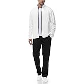 Gopune Men's Tracksuits 2 Piece Casual Athletic Jogging Warm Up Sweat Suits Workout Sports Sets