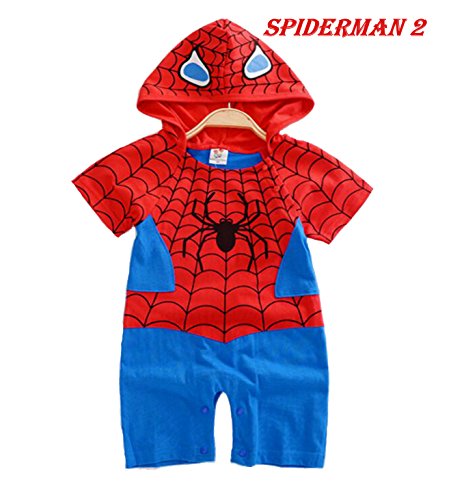 Baby Superhero Jumpsuit With Removable Cape and Shoes