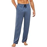 U2SKIIN Mens Ultra Soft Pajama Pants, Stretch Sleep Pant with Pockets Lightweight & Cozy Lounge Pj Bottoms for Men