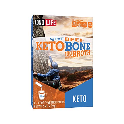 LonoLife Beef Bone Broth Sticks 10g Collagen Protein GrassFed
