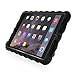 Gumdrop Cases Hideaway Stand for Apple iPad Mini 4 (Late 2015) A1538 A1550 Rugged Tablet Case Shock Absorbing Cover, Black/Black