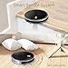 Robot Vacuum Cleaner with 1400Pa Strong Suction, 2600mAh Battery, Drop-Sensing Technology and Self-Charging Robotic Vacuum Cleaner for Low-pile Carpet and Hard Floor, HEPA filter for Pet Hair & Allerg