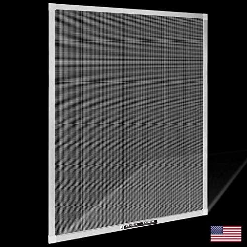 Amazon Com Window Screen Pre Framed Ready To Hang Home Replacement Window Screens Custom Sizes Colors Options Frame Color Beige Material Type Fiberglass Screen Black Home Kitchen