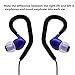 Venstone X1 Running Headphones Sweatproof Resistant Earbuds Button Control with Microphone and Secure Earhooks