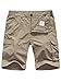 Jessie Kidden Mens Hiking Pants Convertible Quick Dry Lightweight Zip Off Outdoor Fishing Travel Safari Pants (225 Khaki 36)