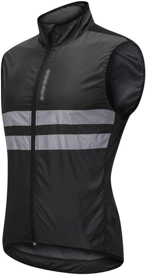 XEPAJS Unisex Motorcycle Riding Vest, Cycling Jacket Waistcoat Sleeveless Shirt Waterproof Windproof Lightweight Breathable Ventilation, for Fishing Motorbike Motocross (M-3XL,3 Colors)