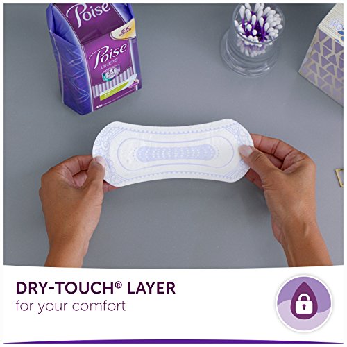 Poise Incontinence Panty Liners, Very Light Absorbency, Long, 44 Cont