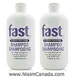 NEW Nisim F.A.S.T Fortified Amino Scalp Therapy No Sulfates FAST Shampoo 1Litre / 33oz - Set of 2 Shampoo Combo