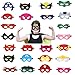 USA WOLF Superheroes Party Masks Boys & Girls Birthday Party Favors & Party Supplies, Perfect for Children Aged 3+ Halloween Super Hero Mask, Cosplay Party Felt Masks (24 Pcs)