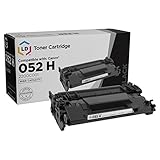 LD Compatible Toner Cartridge Replacement for Canon 052H 2200C001 High Yield (Black)
