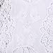 GRNSHTS Infant Baby Girl White Hollow Ruffles, Pure White, Size 6-12 Months