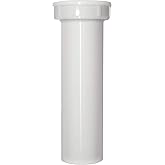Keeney PP15-6W 1 1/2" x 6" Plastic Strainer Tailpiece Threaded