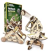 NATIONAL GEOGRAPHIC Construction Model Kit – Wooden 3D Puzzle Models, Craft Kits make Great Gifts...