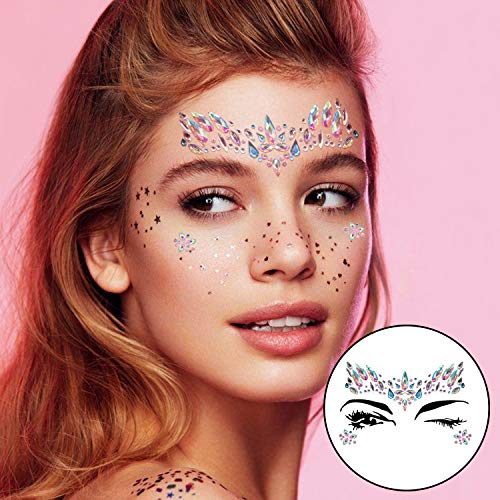2 Festival+Rhinestones+Temporary+Decorations+collection%25EF%25BC%2589