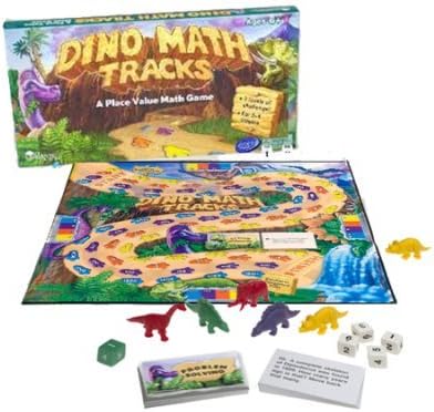 STEMtoys Dino Math Tracks: A Place Value Math Game