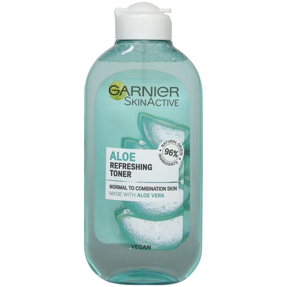 Garnier Natural Aloe Extract Toner Normal Skin, 200 ml. Buy Online in