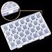 OPount 28 Grids Diamond Embroidery Box Diamond Painting Accessory Storage Box for DIY Art Craft